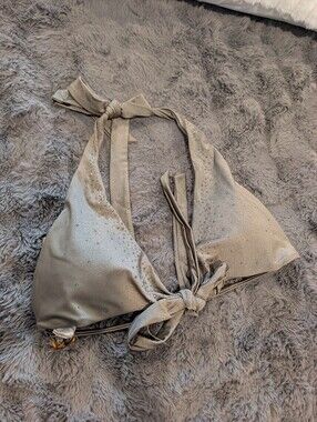 Bellissima swim Top With Swarvorski Elements NWT